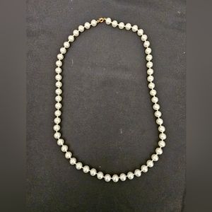 Vintage Faux Pearl Necklace
